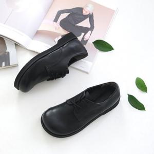 갓슈 몽나니 수제 와이드 커플 더비구두