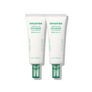 이니스프리 [1+ 1] 그린티 히알루론산 진정 수분 선세럼 SPF50+ PA++++ 50mL