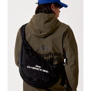 [지프]JP0GAU524 체로키) 스트링 반달 2024년 블랙 슬링백_SC