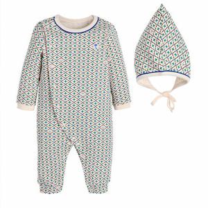 [모이몰른]유아 바르바면모달스판 우주복 세트 M241UUN18P