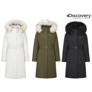 디스커버리 25년F/W 여성 밀포드 베르텍스벨티드 구스다운 롱패딩 DWDJ9B056GJ