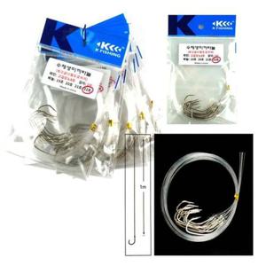 씨타임 케이피싱 수제 생미끼 바늘 농어 민어 채비