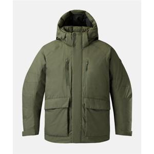 코오롱스포츠 KOLON SPORT 남성 윈드스토퍼 논퀼팅 중기장 다운 TLJDW25571GKH 329373