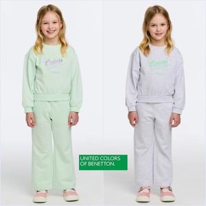 [베네통키즈]26SS-여아 부츠컷 셋업 QASE036110