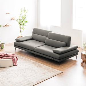 [봄소와] 보다 3.5인용 천연 소가죽 소파