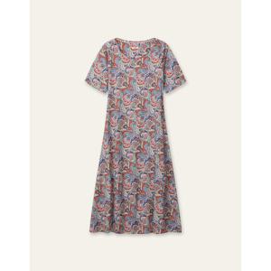 오일릴리 패턴 원피스 OWGS2OP027-42