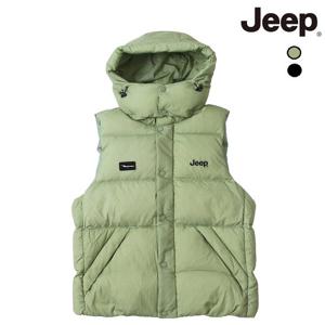 [지프]남여공용 후드 탈부착 다운 베스트 (JO4JPU621)