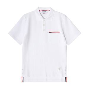 [톰브라운 THOM BROWNE] MJP171A J0029 100 남성 반팔티