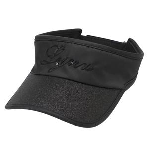 [링스] 여성 글리터챙 바이저 L21C2CP669_BK