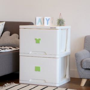 캐릭터베이비 유아동 2단 서랍장 베이비장