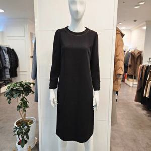 [프렐린]라운드넥 칠부원피스 RJO241030_BP