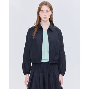 질스튜어트 뉴욕 여성 25SS 시즌오프 네이비 단색 긴팔점퍼 JSJU5B200N3