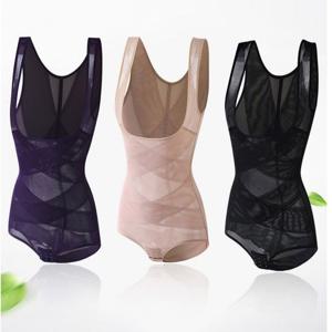 여자 바디쉐이퍼 코르셋속옷 올인원 크로스 보정속옷