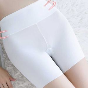 여성 하이 웨스트 드로즈 슬림 네모 팬티 군살 커버