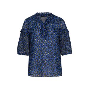 샤트렌 호피무늬 블라우스_HCEFBL204