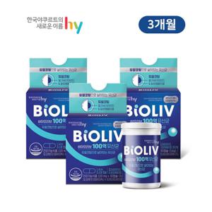 hy 한국야쿠르트 바이오리브 100억 유산균_3개월분