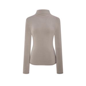 질스튜어트 뉴욕 여성 25FW 일본 수입소재 세피아 모크넥 (하프넥) 목폴라 터틀넥 긴팔티셔츠 JSTS5D220S1