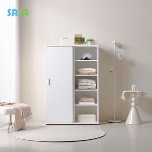 사사가구 노리 800 5단 선반형 슬라이딩옷장