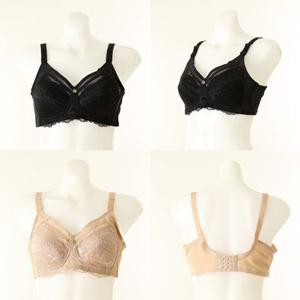 [와코루] CD컵 군살정리 등살커버 여성 노와이어 브래지어 WGBM101CD