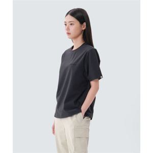 스노우피크 SNOWPEAK APPAREL 클래식 우븐 여성 반팔 티셔츠 (S25MWTTS17) Black S25MWTTS17BK 337917