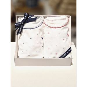 블루독베이비 10 26SS신상 BI뱀부메쉬바디슈트2종세트(출산백일아기옷) (1463700400102)