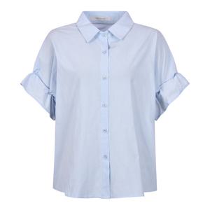 [코인코즈]셔링 소매 반팔 블라우스_DW5MB734