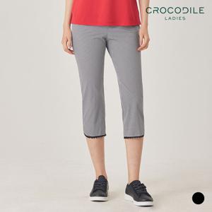 [크로커다일레이디] 잔체크무늬레이스팬츠(냉감나일론)_CLBMPT109