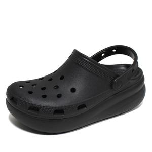 [크록스 슈즈]크록스 키즈 클래식 큐티 플랫폼 클로그 아동 샌들 207708-001