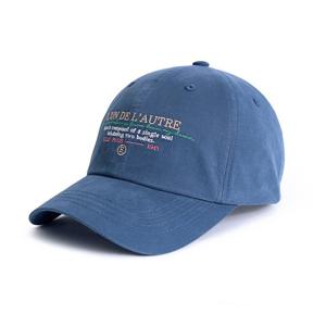 [캡텐(모자)]남녀공용 봉쥬르 볼캡 ELD5UCW004