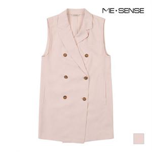 [미센스]MARIO더블버튼 벨티드 롱 베스트_MB14VTM101A