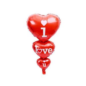 3단 아이러브유 하트 풍선 DD-09936