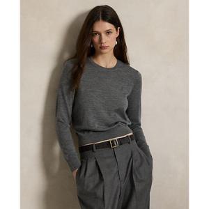 폴로 랄프 로렌 여성 울 크루넥 스웨터(WMPOSWENC021299020)