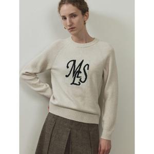 [Melissa] 레터링 풀오버 아이보리 (ML5851B120)