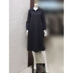 [벨라디터치]MARIOV1D4OP22 셔츠 카라넥 기본 원피스