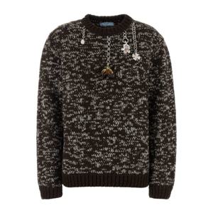 프라다 투톤 울 오버사이즈 크루넥 스웨터 P24U2FSOOO18HH F056