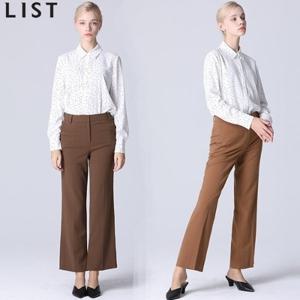 [리스트][리스트(LIST)] 옥스퍼드 슬릿 스트레이트 슬랙스 (택가