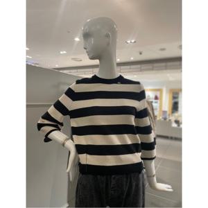 르니앤맥코이 7부소매 스트라이프 니트 (MM10KN003FCY)