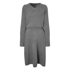 질스튜어트 뉴욕 여성 25FW 시즌오프 그레이 멜란지 울캐시미어혼방 니트원피스 JSSW5D530G2