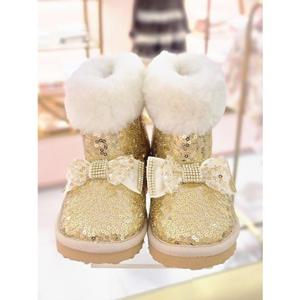 [프렌치캣 9D] 골 스팽글 어그 부츠 (Q56DG3031)