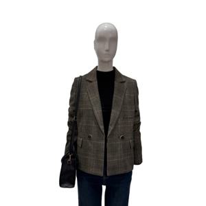 [숲]체크 크롭 긴팔자켓  SBAJK37Q