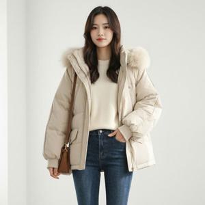 보니슈 퍼 후드 패딩_RE4JP068