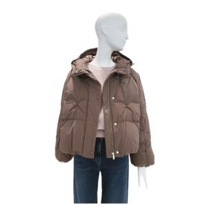 [쥬크]후드 하프 구스 패딩 Z254PSG805