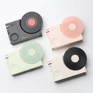 사운드룩 SL-BS800 무선 블루투스 스피커 5W 턴테이블 디자인 감성 인테리어 선물용