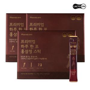 [락토온] 서울약사신협 프리미엄 하루 한 포 홍삼정스틱 30포 3세트