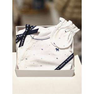 블루독베이비 10 26SS(NY)BI뱀부메쉬바디수트손싸개세트(백일아기옷) (04637004001008)