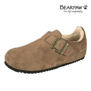 [베어파우] ROBBIE 히코리 양털슬립온 K2467002OD-W