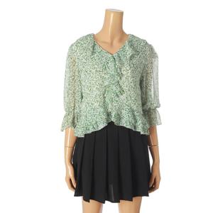 [파파야]프릴쉬폰블라우스(PNNRBL022B)