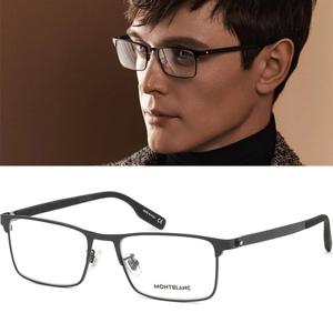 몽블랑 안경테 MB0187O 001 명품 무광 블랙 메탈테
