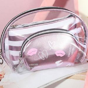 (별별창고)G 캐리어 여행용 3종세트 PVC 파우치