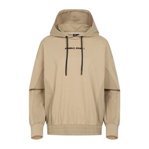 [JDX]여성 우븐 믹스 후드 긴팔 티셔츠 X2TLV7446